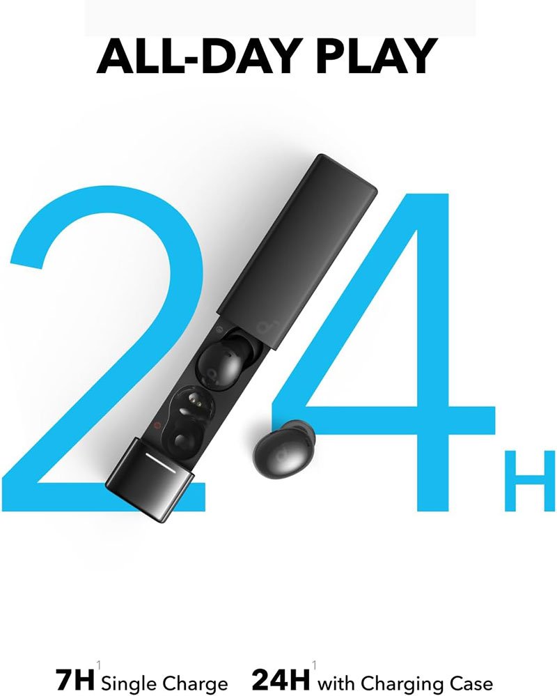 Anker Soundcore A30i Noise Cancelling Earbuds - Black - Image 7