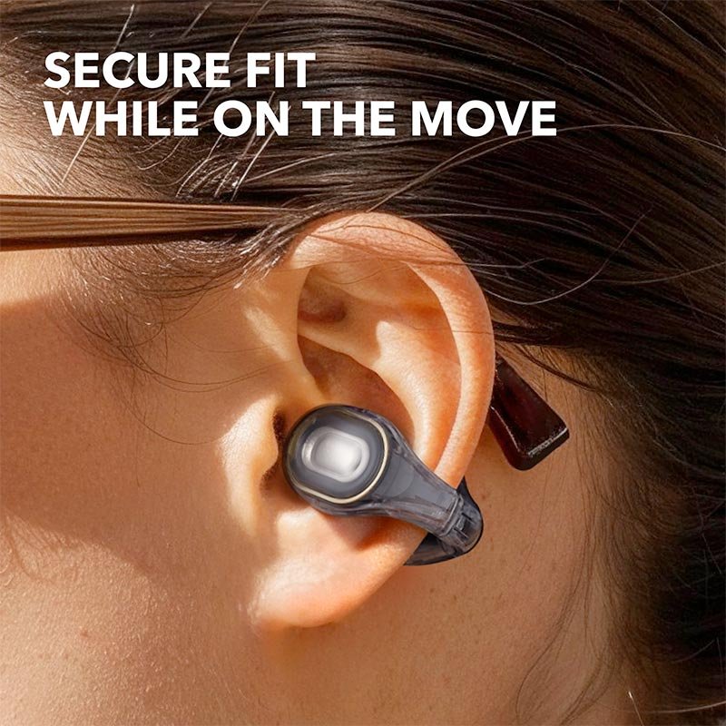 Anker Soundcore C30i - Open-Ear Clip Earbuds with Secure Fit - Black - Image 4