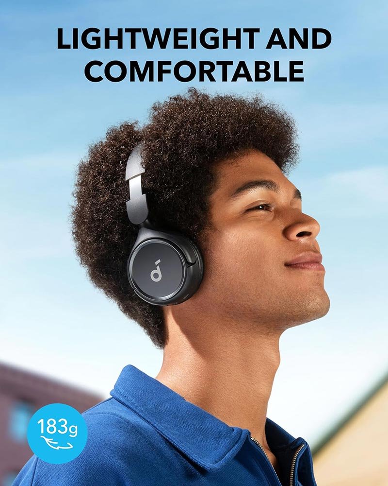 Anker Soundcore H30i | Wireless On-Ear Headphones - Black - Image 4