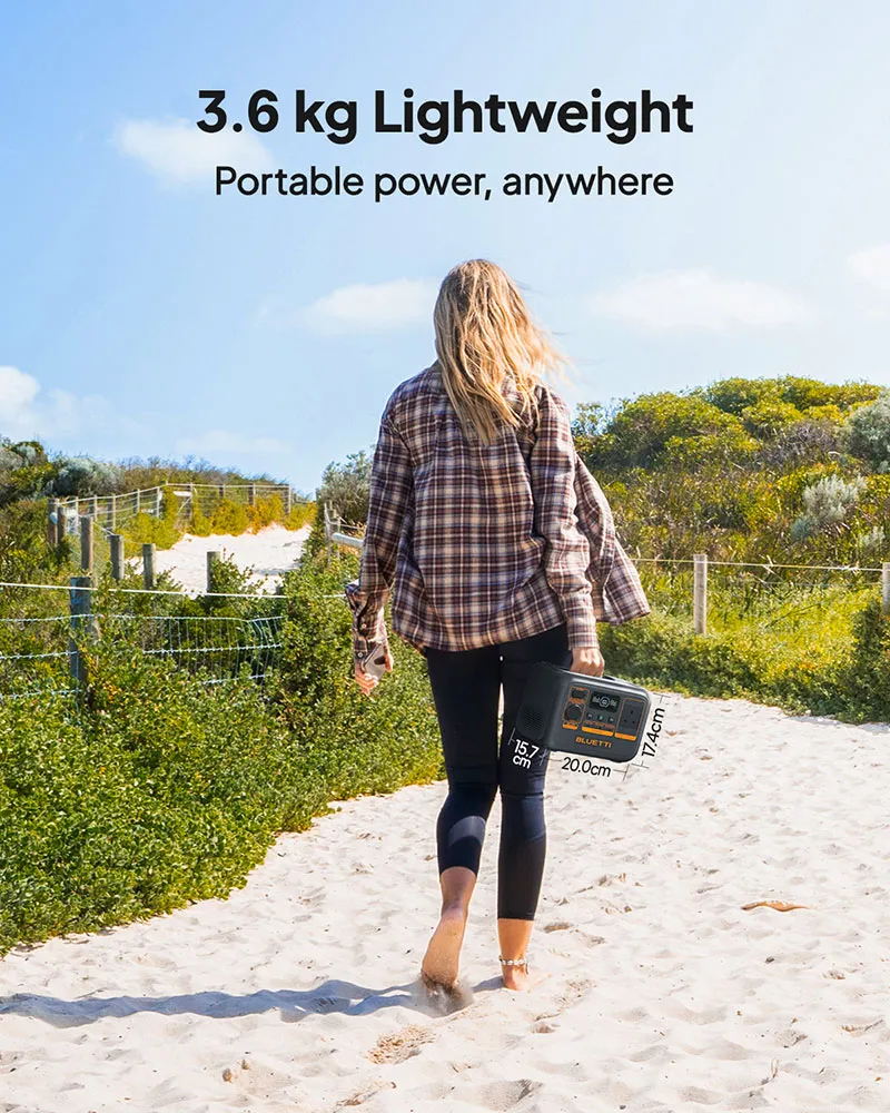 BLUETTI AC2P - 230Wh, 300W Portable Power Station (UK PLUG) - Image 11