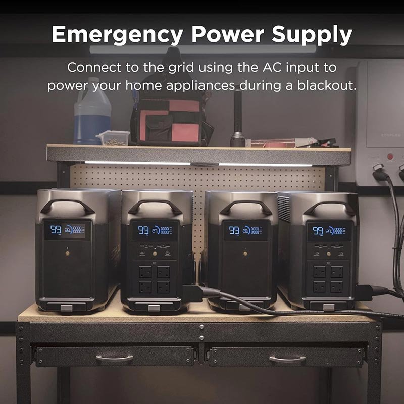 EcoFlow Smart Extra Battery for DELTA PRO Power Station (3600Wh) - DELTAPROEB-US - Image 7