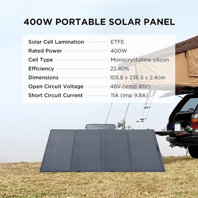 EcoFlow 400W Portable Solar Panel (SOLAR400W) - Image 4