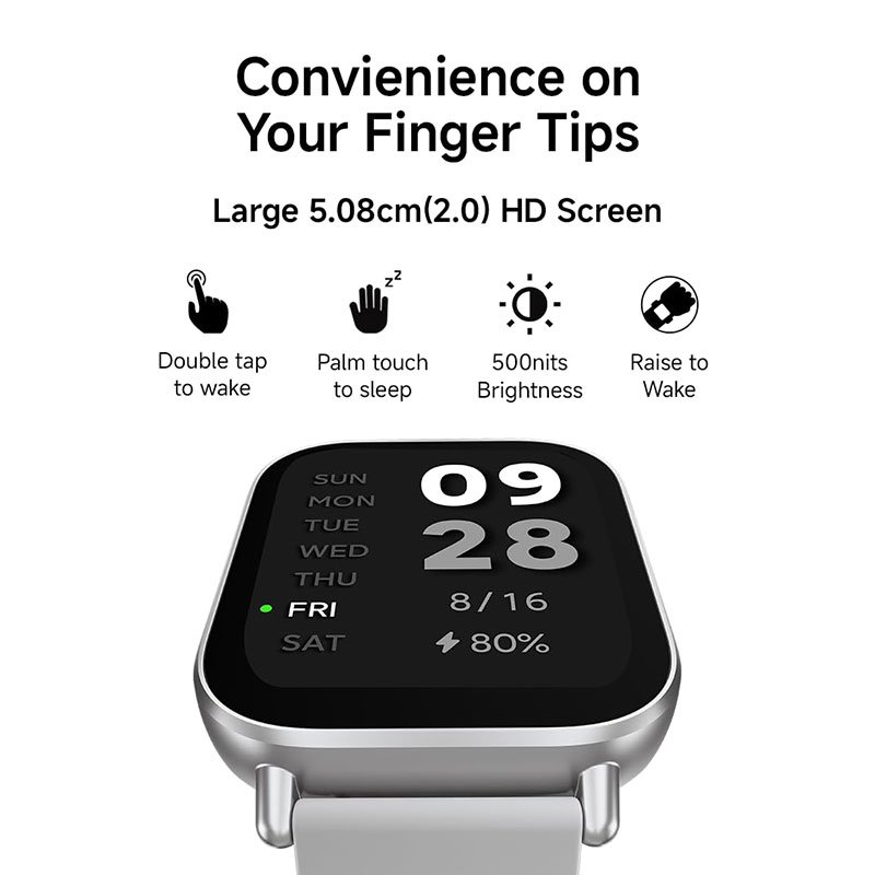 Xiaomi Redmi Watch 5 Active - Matte Silver (57766) - Image 4