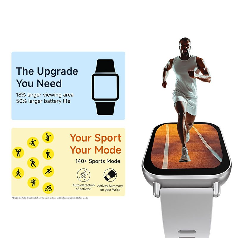 Xiaomi Redmi Watch 5 Active - Matte Silver (57766) - Image 5