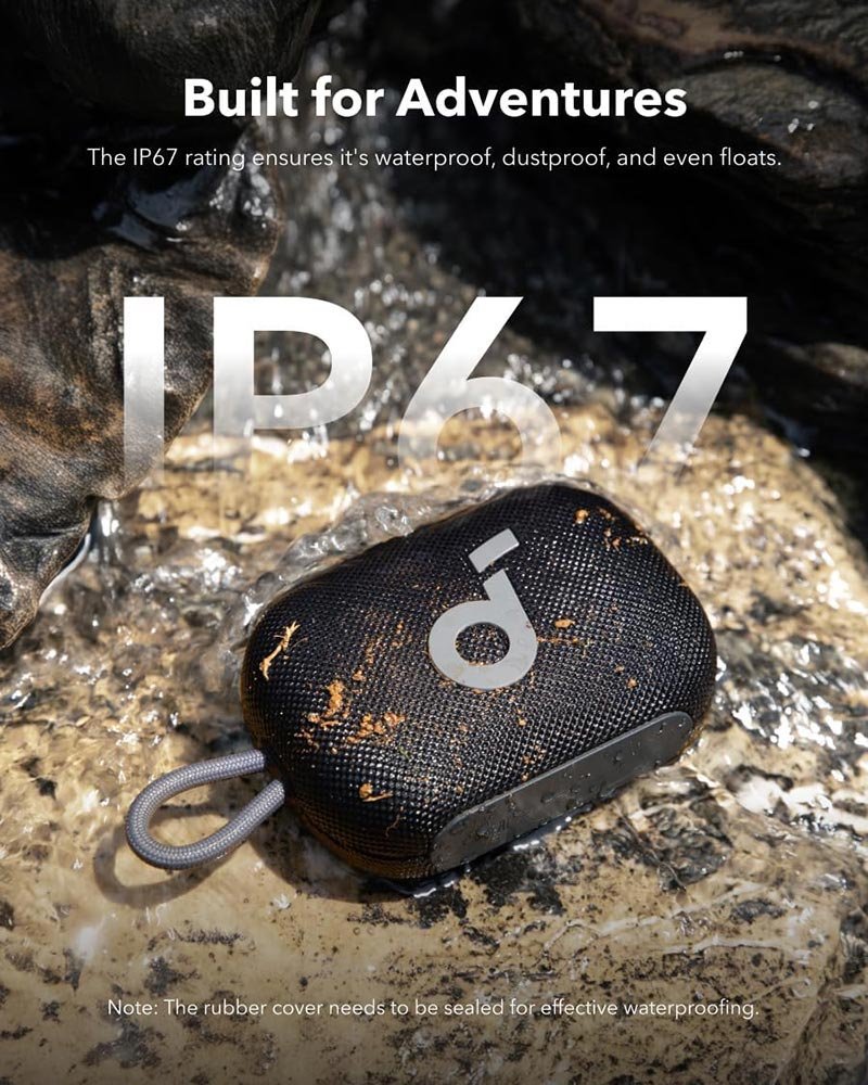 Anker Soundcore Select 4 Go - 5W Bluetooth Speaker - Black Gold - Image 4