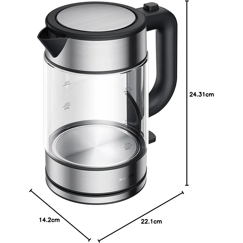 Xiaomi Electric Glass Kettle - EU PLUG (48366) - Image 8