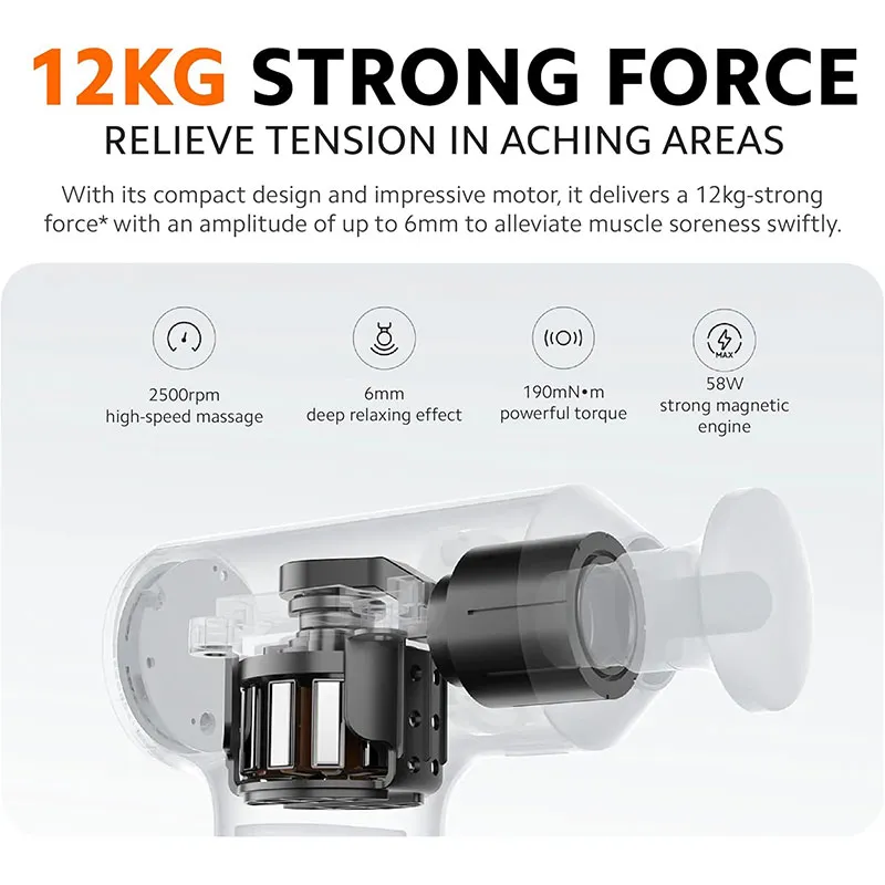 Xiaomi Massage Gun Mini 2 (60074) - Image 4