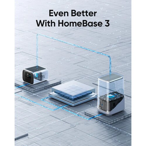 Eufy Security - SoloCam S220 - 2K Solar-Powered Battery Camera - White - Image 6