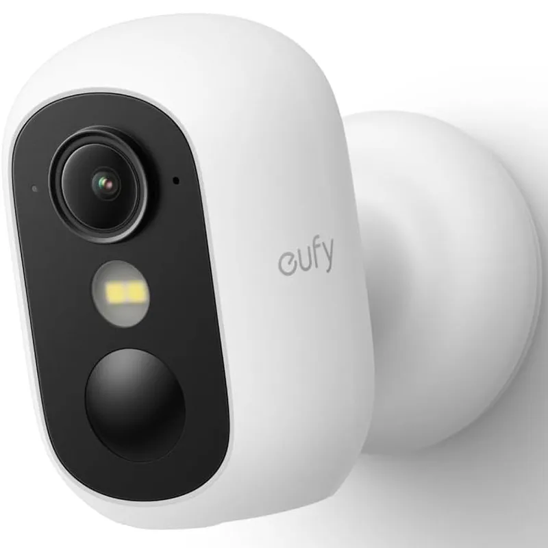Eufy Security - eufyCam C35 SoloCam - Smart AI Wireless Security Camera - White - Image 2