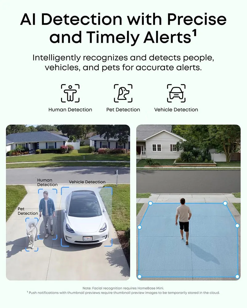 Eufy Security - eufyCam C35 SoloCam - Smart AI Wireless Security Camera - White - Image 7