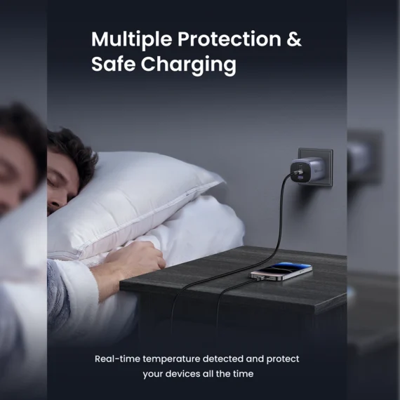 UGREEN Nexode S 100W 4-Port GaN Desktop Charger with 3 USB-C & 1 USB-A (X565) - Image 9