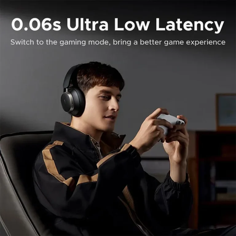 UGREEN Studio Pro Hybrid Active Noise-Cancelling Headphones (HP206) — Black - Image 6
