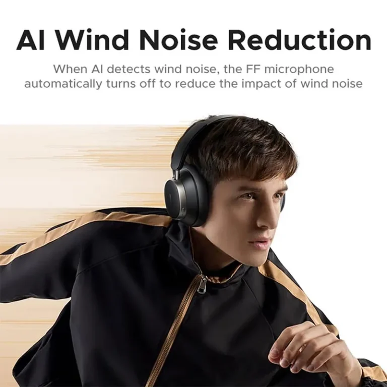 UGREEN Studio Pro Hybrid Active Noise-Cancelling Headphones (HP206) — Black - Image 8